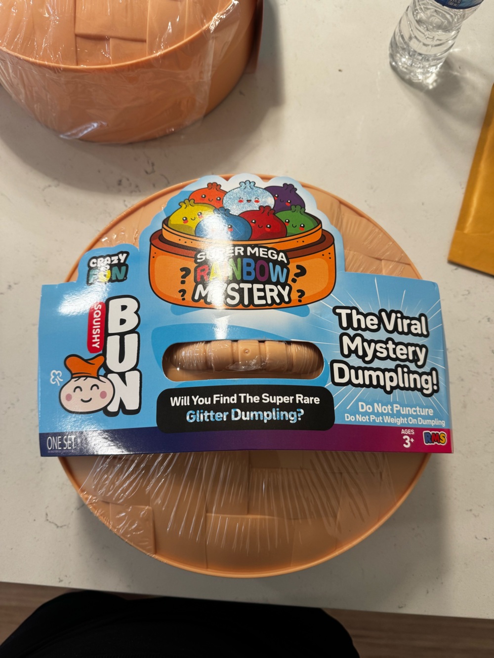 RMS Crazy Fun SUPER MEGA 🌈 Rainbow Mystery Dumpling Bun 12” ~ 8.5lbs NEW SEALED